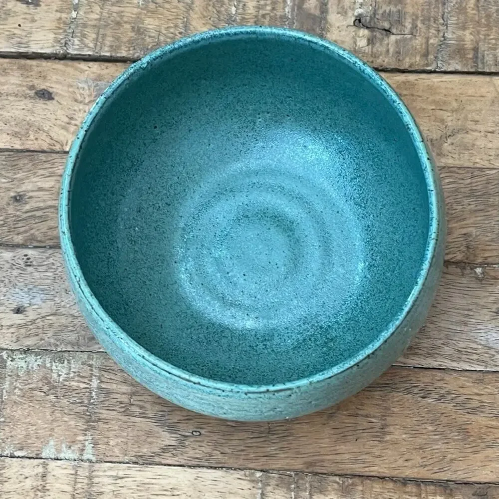 Art Studio Hand-thrown Ceramic Bowl 5.75
